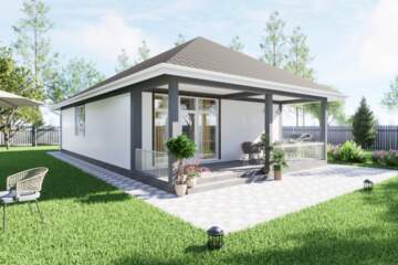 Дом, 90 м², 1 эт.